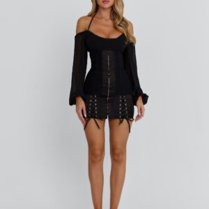 MINI DRESS BLACK