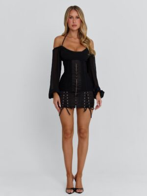 MINI DRESS BLACK