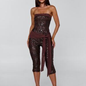 JUMPSUIT CHOCOLATE